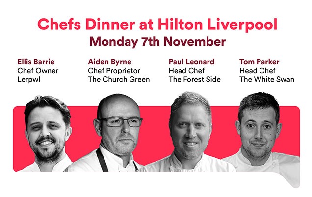 Chefs Dinner at Hilton Liverpool 
